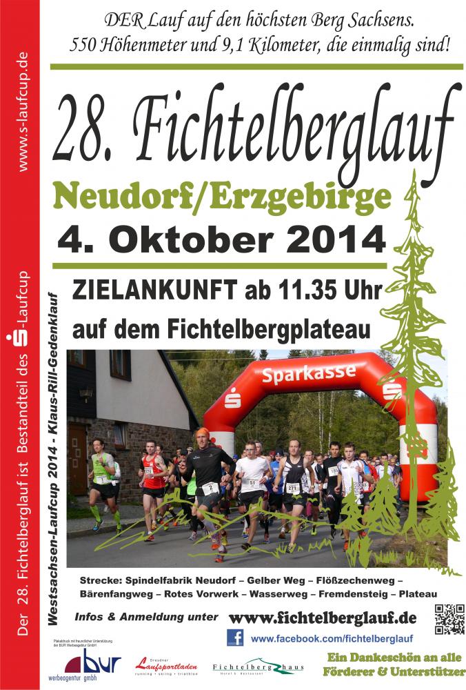 28. Fichtelberglauf am 4. Oktober 2014