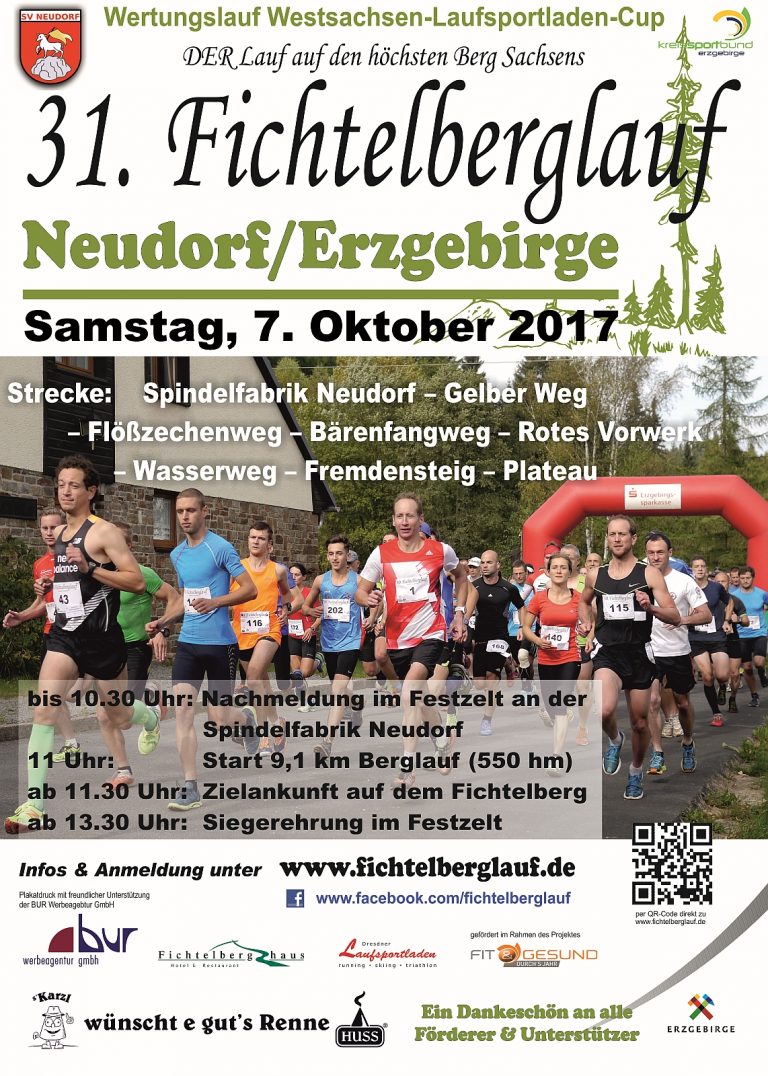 Plakat 31. Fichtelberglauf zum Download